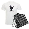 thumbnail image 1 of CafePress - Stick Dog Brighter Eyes Pajamas - Men's Light Loose Fit Cotton Pajama Set, 1 of 7