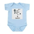 thumbnail image 1 of CafePress - Stick Figure Badminton Infant Bodysuit - Baby Light Bodysuit, Size Newborn - 24 Months, 1 of 4