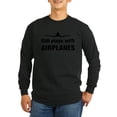 thumbnail image 1 of CafePress - Still Plays With Airplanes Co Long Sleeve T Shirt - Long Sleeve Dark T-Shirt, 1 of 4