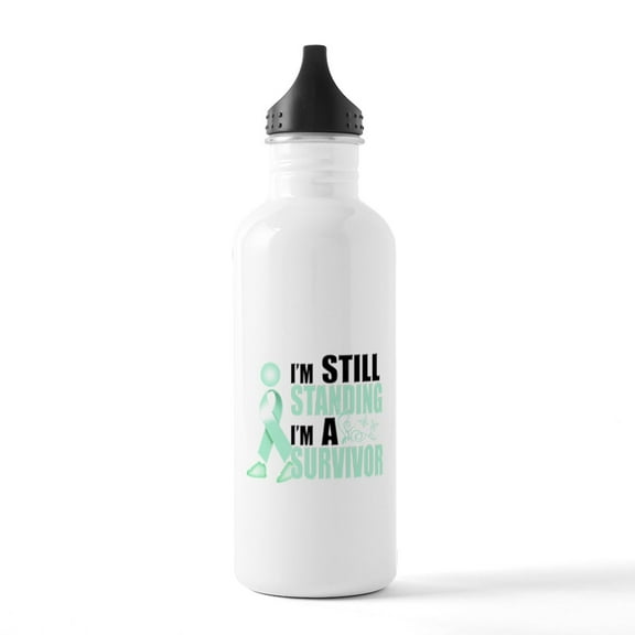 CafePress - Still Standing I'm A Survivor Stainless Water Bott - Stainless Steel Water Bottle, Sports Bottle, 1.0L
