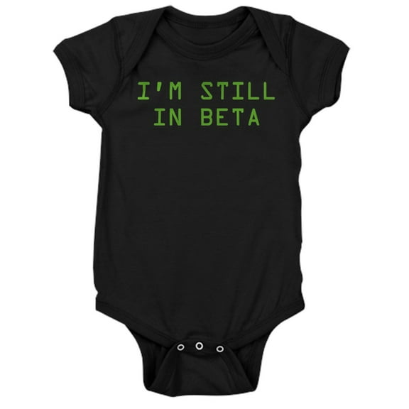 CafePress - Stillinbeta1c - Cute Infant Bodysuit Baby Romper