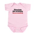 thumbnail image 1 of CafePress - Stimulate The Economy Infant Bodysuit - Baby Light Bodysuit, Size Newborn - 24 Months, 1 of 4