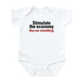 thumbnail image 1 of CafePress - Stimulate The Economy Infant Bodysuit - Baby Light Bodysuit, Size Newborn - 24 Months, 1 of 4