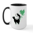 thumbnail image 1 of CafePress - Stinky Love Skunk Large Mug - 15 oz Ceramic Large White Novelty Mug, 1 of 4