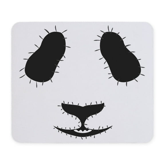CafePress - Stitched Panda Face Mousepad - Non-slip Rubber Mousepad, Gaming Mouse Pad