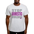 thumbnail image 1 of CafePress - Stop Domestic Violence Light T Shirt - Men's Classic Graphic T-Shirt, 1 of 4
