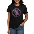 thumbnail image 1 of CafePress - Stop Domestic Violence Ribbon Women's Dark T Shirt - Women's Traditional Fit Dark T-Shirt, 1 of 4