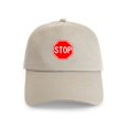 thumbnail image 1 of CafePress - Stop Sign Cap - Adjustable 100% Brushed Unisex Casual Cotton Baseball Cap, Beige, 1, 1 of 2