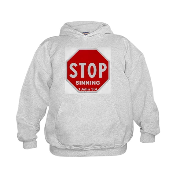CafePress - Stop Sinning - Kids Hooded Sweatshirt, Classic Hoodie