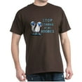 thumbnail image 1 of CafePress - Stop Staring Bfboobies Dark T Shirt - 100% Cotton T-Shirt, 1 of 4