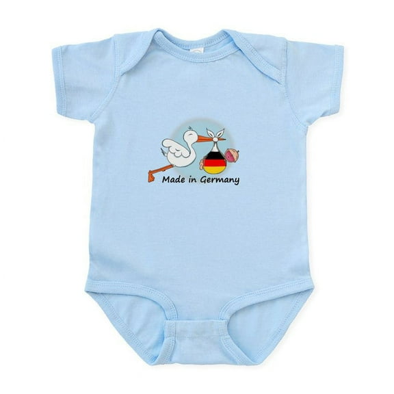 CafePress - Stork Baby Germany Infant Bodysuit - Baby Light Bodysuit, Size Newborn - 24 Months
