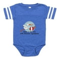 thumbnail image 1 of CafePress - Stork Baby Peru 2 - Cute Infant Baby Football Bodysuit, 1 of 3