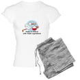 thumbnail image 1 of CafePress - Stork Baby Pl Ireland White - Women's Light Pajamas, 1 of 4