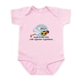 thumbnail image 1 of CafePress - Stork Baby Uganda USA Infant Bodysuit - Baby Light Bodysuit, Size Newborn - 24 Months, 1 of 4