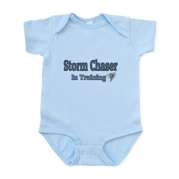 CafePress - Storm Chaser In Training Body Suit - Baby Light Bodysuit, Size Newborn - 24 Months
