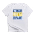 thumbnail image 1 of CafePress - Straight Outta Ukraine Support Ukraine T Shirt - Infant T-Shirt, 1 of 4