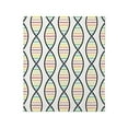 thumbnail image 1 of CafePress - Strands Of DNA Throw Blanket - Soft Fleece Throw Blanket, 50"x60" Stadium Blanket, 1 of 2