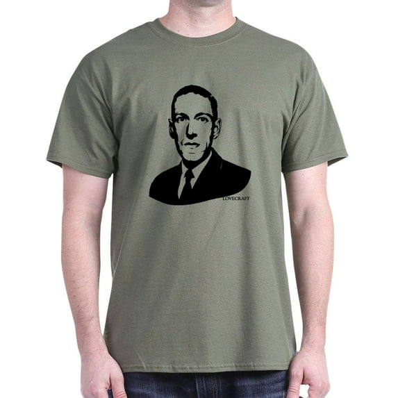 CafePress - Strk3 H.P. Lovecraft Dark T Shirt - Men's Classic Graphic Cotton T-Shirt