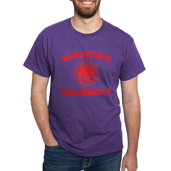 CafePress - Strk3 Miskatonic University Dark T Shirt - Men's Classic Graphic Cotton T-Shirt