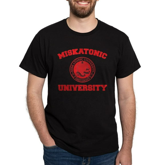CafePress - Strk3 Miskatonic University Dark T Shirt - Men's Classic Graphic Cotton T-Shirt