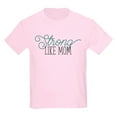 thumbnail image 1 of CafePress - Strong Like Mom Kids Light T Shirt - Light T-Shirt Kids XS-XL, 1 of 4