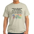 thumbnail image 1 of CafePress - Stroop Effect Color Test Light T Shirt - Men's Classic Graphic T-Shirt, 1 of 4