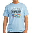 thumbnail image 1 of CafePress - Stroop Effect Color Test Light T Shirt - Men's Classic Graphic T-Shirt, 1 of 4