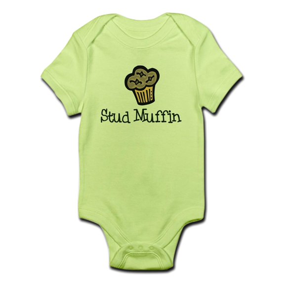 CafePress - Stud Muffin - Infant Bodysuit - Baby Light Bodysuit