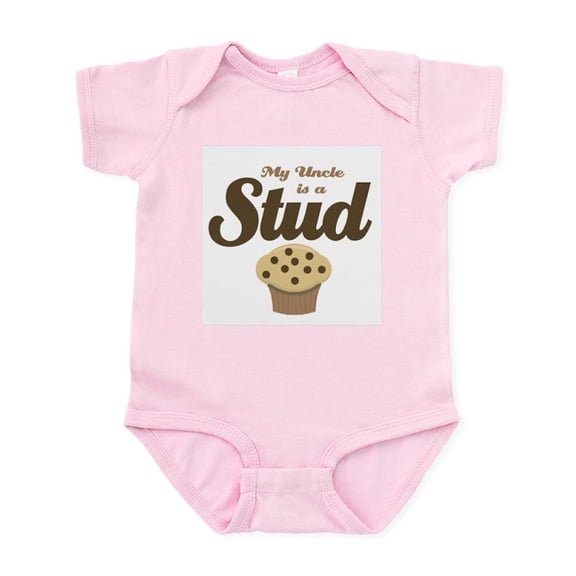 CafePress - Stud3 Body Suit - Baby Light Bodysuit, Size Newborn - 24 Months