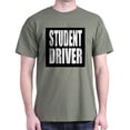 thumbnail image 1 of CafePress - Student Driver T Shirt - Men's Classic Graphic Cotton T-Shirt, 1 of 4