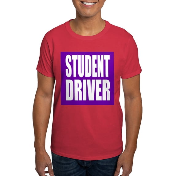CafePress - Student Driver T Shirt - Men's Classic Graphic Cotton T-Shirt