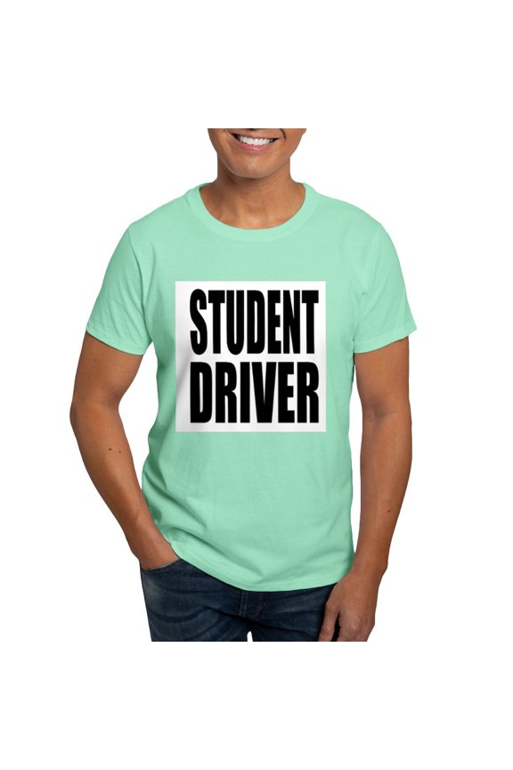 - Student Driver T Shirt - Men's Classic Graphic Cotton T-Shirt