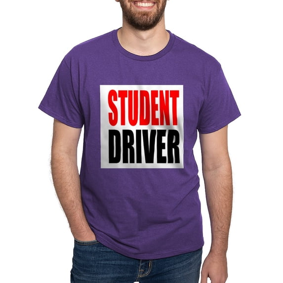 CafePress - Student Driver T Shirt - Men's Classic Graphic Cotton T-Shirt