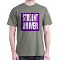 thumbnail image 1 of CafePress - Student Driver T Shirt - Men's Classic Graphic Cotton T-Shirt, 1 of 4