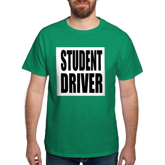 CafePress - Student Driver T Shirt - Men's Classic Graphic Cotton T-Shirt