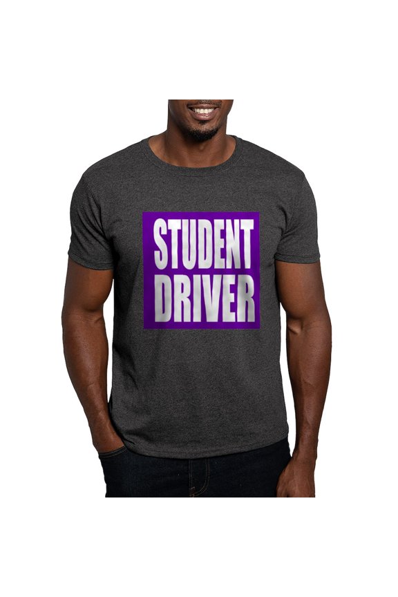 - Student Driver T Shirt - Men's Classic Graphic Cotton T-Shirt
