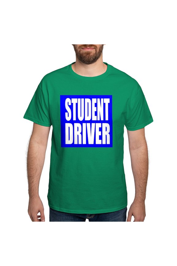 - Student Driver T Shirt - Men's Classic Graphic Cotton T-Shirt