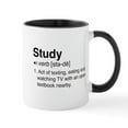 thumbnail image 1 of CafePress - Study Definition Mugs - 11 oz Ceramic Mug - Novelty Coffee Tea Cup, 1 of 4