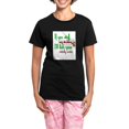 thumbnail image 1 of CafePress - Women's Dark Pajamas - Women's Short Sleeve Print T-Shirt and Pants Dark Cotton Pajama Set, 1 of 7