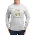thumbnail image 1 of CafePress - Stylish 50Th Anniversary Long Sleeve T Shirt - Unisex Cotton Long Sleeve T-Shirt, 1 of 4
