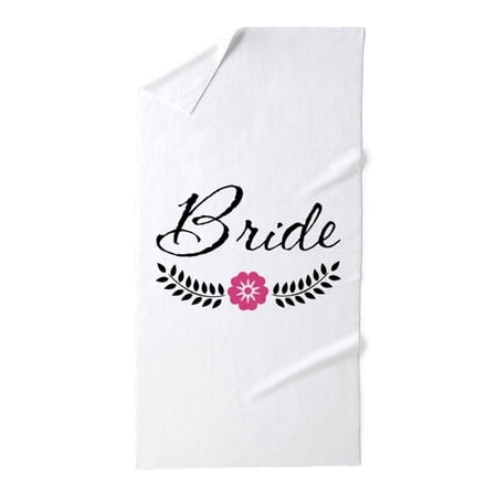 CafePress - Stylish Bride Calligraphy - Large Beach Towel, Soft 30"x60" Towel with Unique Design