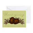 thumbnail image 1 of CafePress - Stylish Business Thanksgiving - Greeting Card, Blank Inside Glossy, 1 of 4