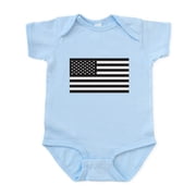 CafePress - Subdued US Flag Tactical Body Suit - Baby Light Bodysuit, Size Newborn - 24 Months