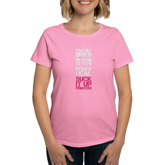 CafePress - Suck It Up Princess T Shirt - Women's Traditional Fit Dark T-Shirt