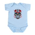thumbnail image 1 of CafePress - Sugar Skull Body Suit - Baby Light Bodysuit, Size Newborn - 24 Months, 1 of 4
