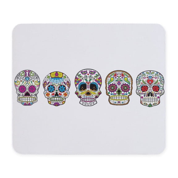 CafePress - Sugar Skulls By Design Mousepad - Non-slip Rubber Mousepad, Gaming Mouse Pad