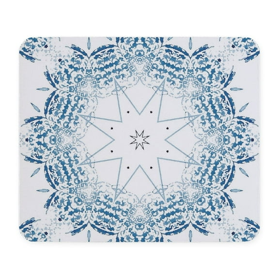 CafePress - Summer Beach Blue Coral Mousepad - Non-slip Rubber Mousepad, Gaming Mouse Pad