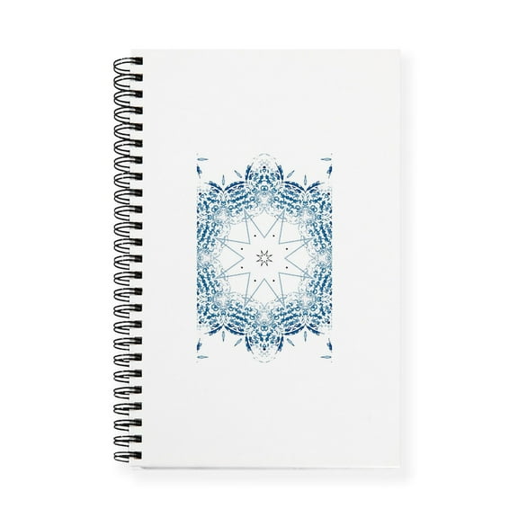 CafePress - Summer Beach Blue Coral - Spiral Bound Journal Notebook, Personal Diary Lined