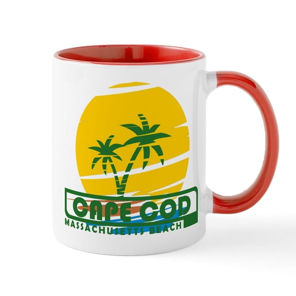 CafePress - Summer Cape Cod Massachusetts Mugs - 11 oz Ceramic Mug - Novelty Coffee Tea Cup