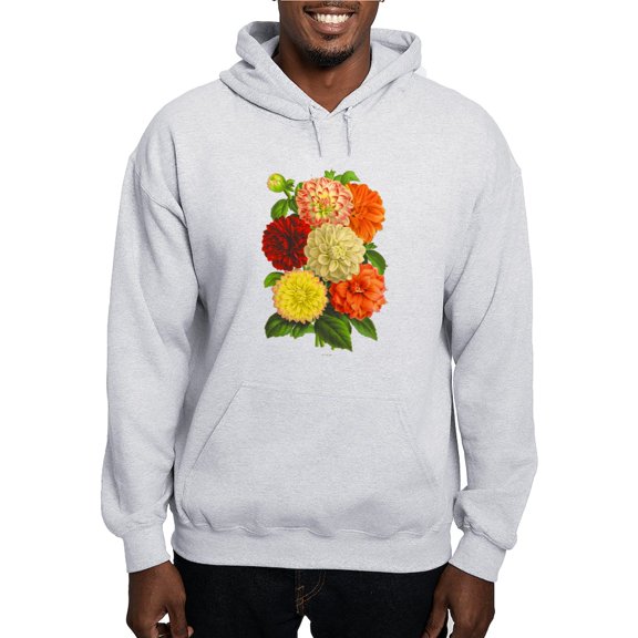 CafePress - Summer Dahlias Hooded Sweatshirt - Pullover Hoodie, Hooded Sweatshirt